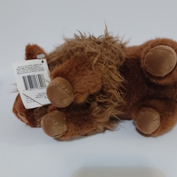 Mary Meyer Brown Bison Buffalo Toy Plush Gruffalo - Picture 7 of 10